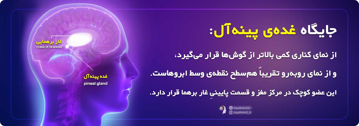 جایگاه چشم سوم و چاکرای ششم